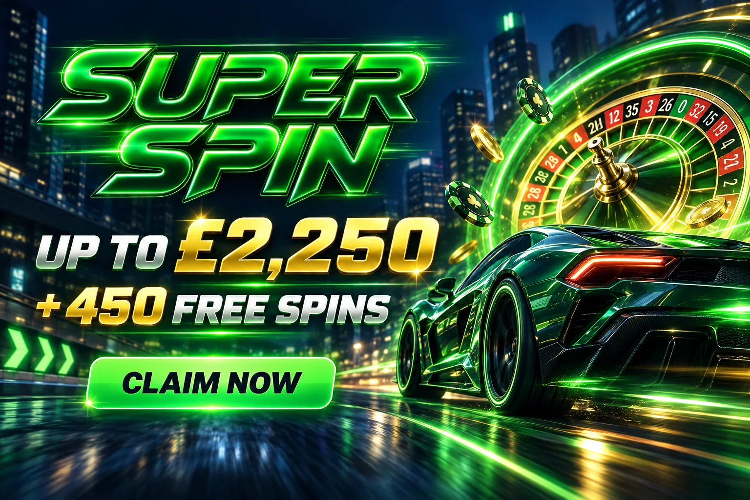 Super Spin casino promotion